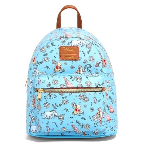 Loungefly Handbags - Loungefly Disney Backpack Winnie The Pooh Sketch Daisies Mini Backpack